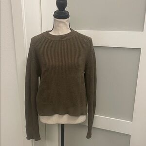All Saints Olive Crew Neck Sweater